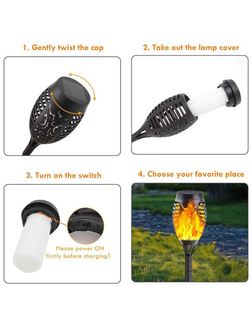 كشاف حديقة صغير