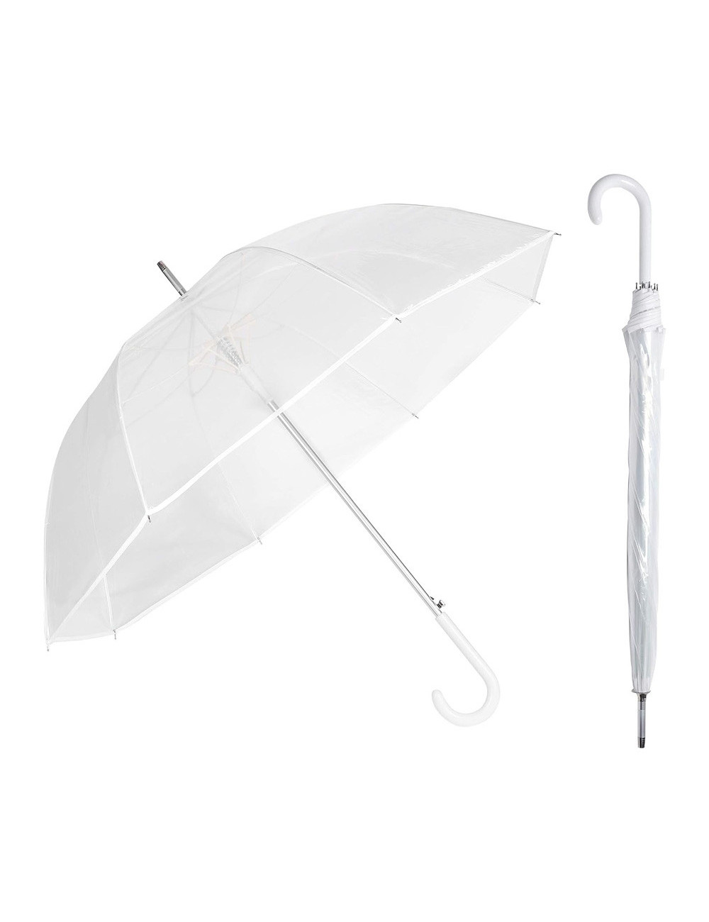 شمسية مطر شفاف