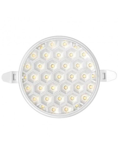 YL-PL-8W-R-65K داون لايت حليبي متعدد القياسات ابيض