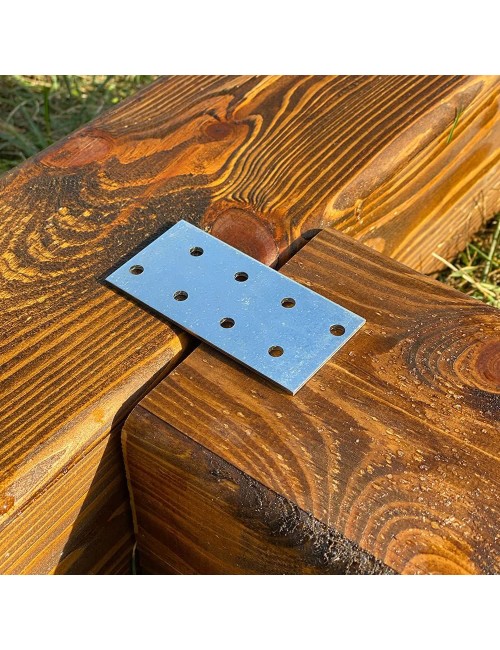 JM012 DOUBLE HOLE FLAT BRACE CORNER 38x30x2.0MM