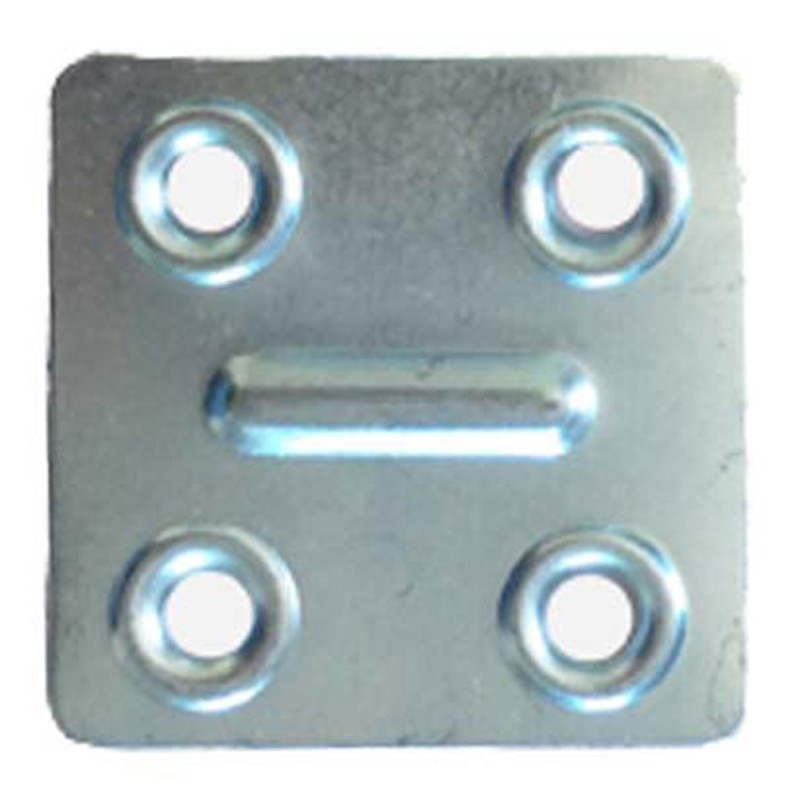 JM006 DOUBLE HOLE FLAT BRACE CORNER 48x48x1.2MM
