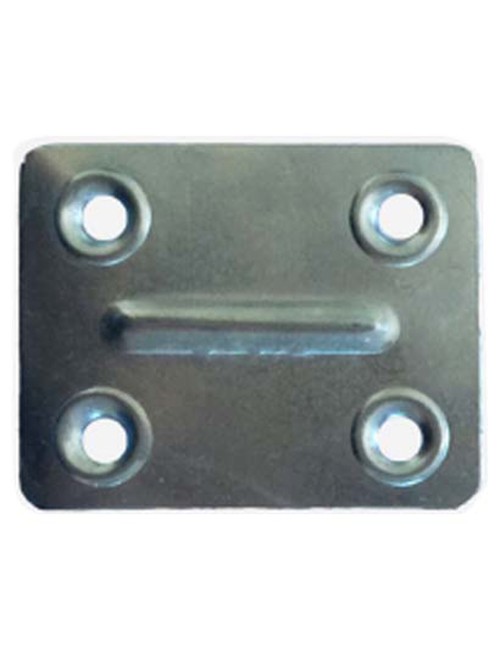JM006 DOUBLE HOLE FLAT BRACE CORNER 50X40X1.2MM