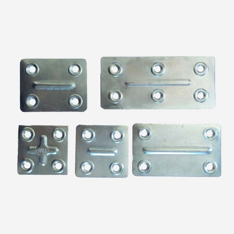 JM006 DOUBLE HOLE FLAT BRACE CORNER 50X40X1.2MM