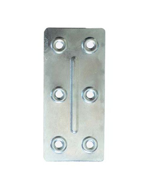 JM006 DOUBLE HOLE FLAT BRACE CORNER 87×40×1.2MM