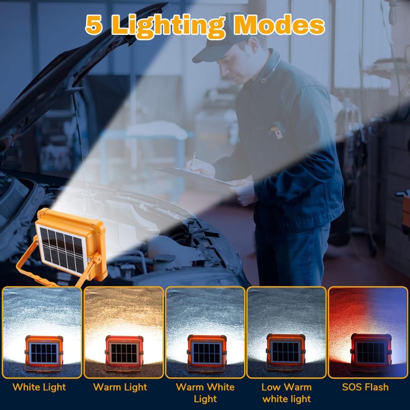 XL18-4 MULTIFUNCTIONAL SOLAR FLOOD LIGHT 300W