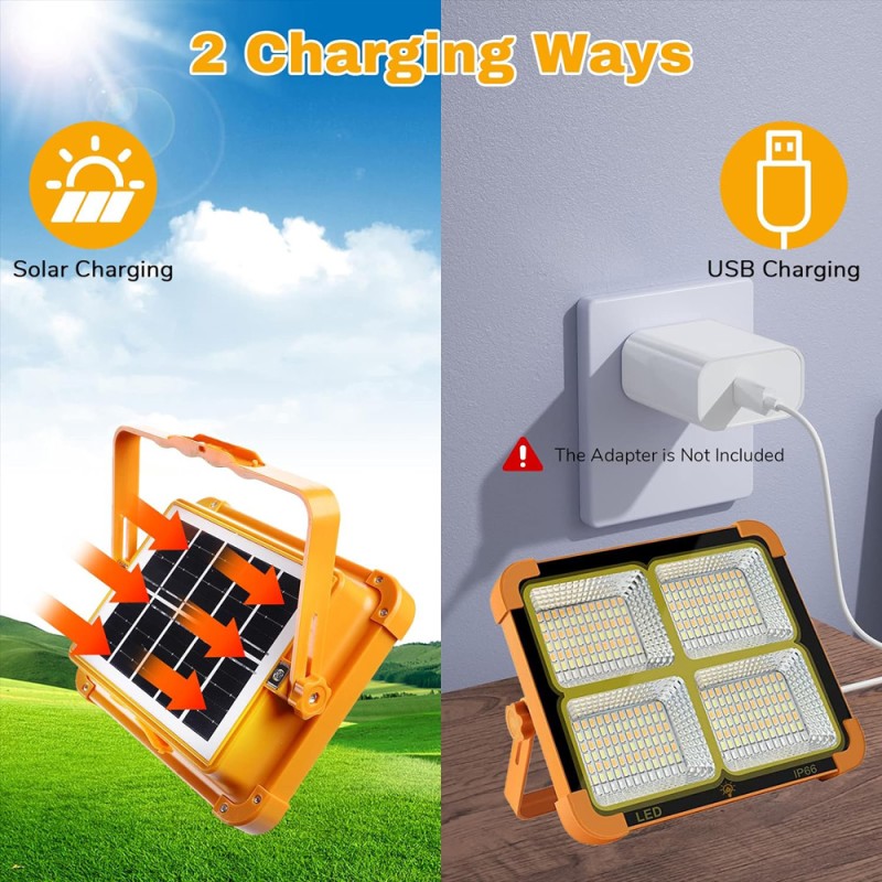 XL18-4 MULTIFUNCTIONAL SOLAR FLOOD LIGHT 300W