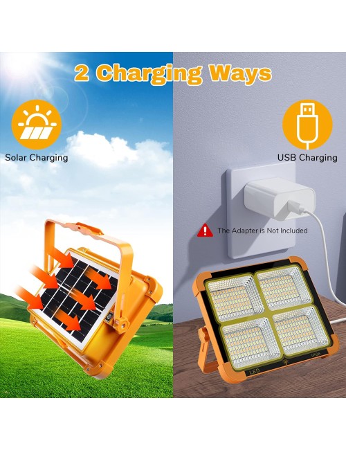 XL18-4 MULTIFUNCTIONAL SOLAR FLOOD LIGHT 300W