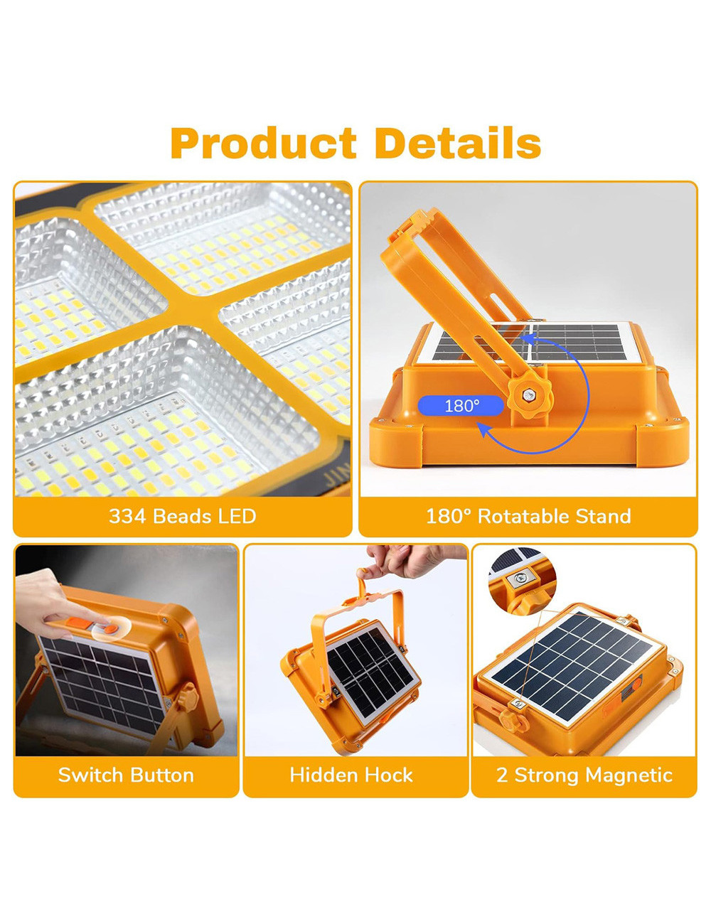 كشاف طاقة شمسية XL18-4 300W