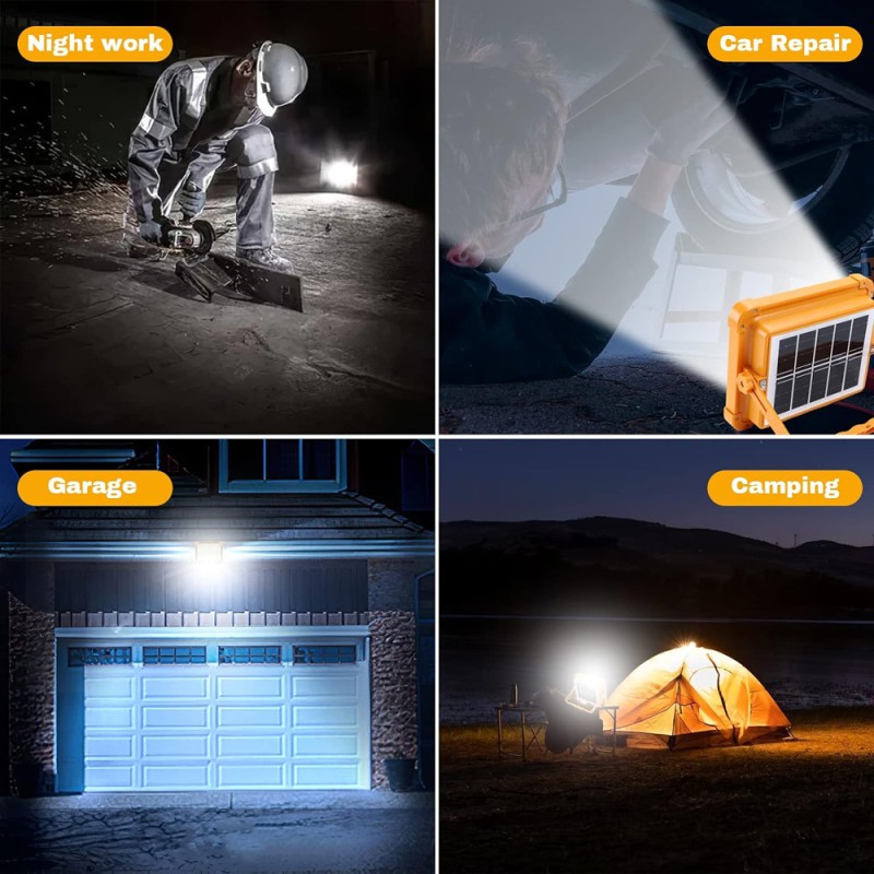 XL18-4 MULTIFUNCTIONAL SOLAR FLOOD LIGHT 300W