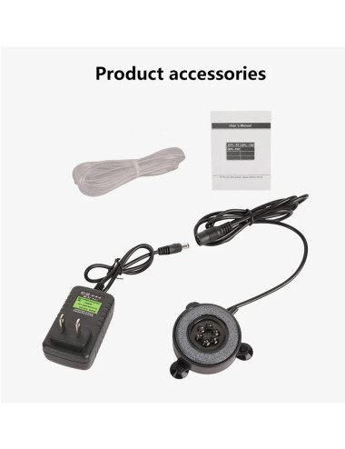 QPL-100-1.5W لمبة اوكسجين حوض سمك ضد الماء