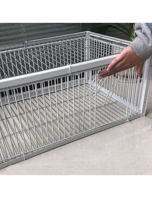 LM-17 100 X 60 X 26CM قفص مصيدة حمام 2باب