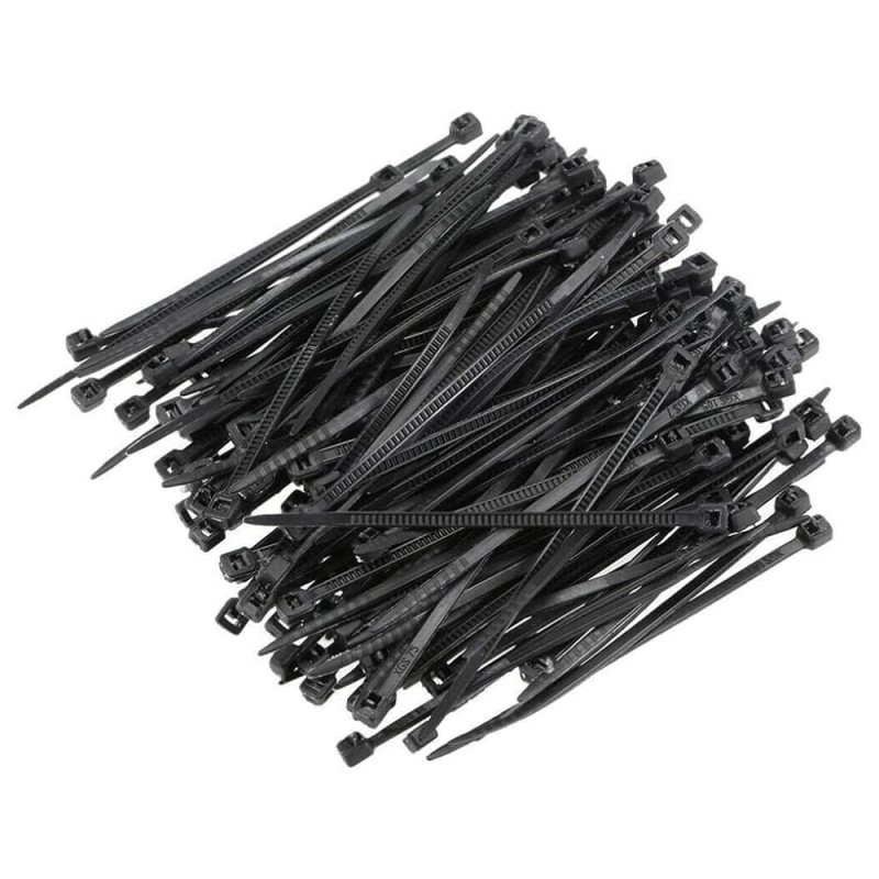 كيبل تايد اسود 2.5 × 80 باكت 50 حبة JAS