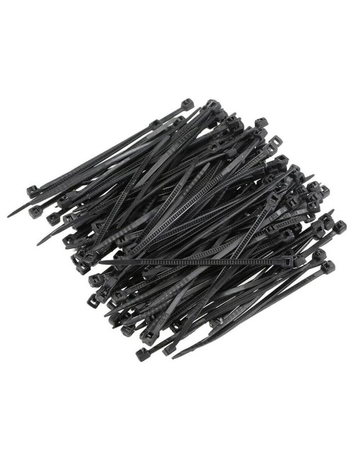 كيبل تايد اسود 2.5 × 80 باكت 50 حبة JAS