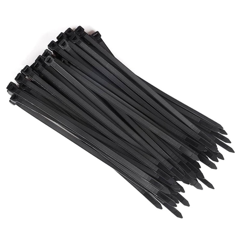 كيبل تايد اسود 2.5 × 150 باكت 50 حبة JAS