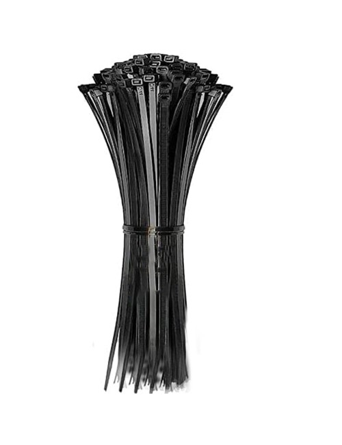 كيبل تايد اسود 2.5 × 150 باكت 50 حبة JAS
