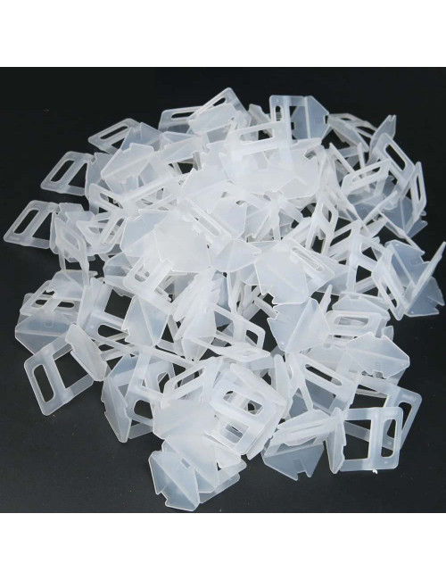 TILE LEVELING SYSTEM CLIPS 1.5MM 100PCS/BAG