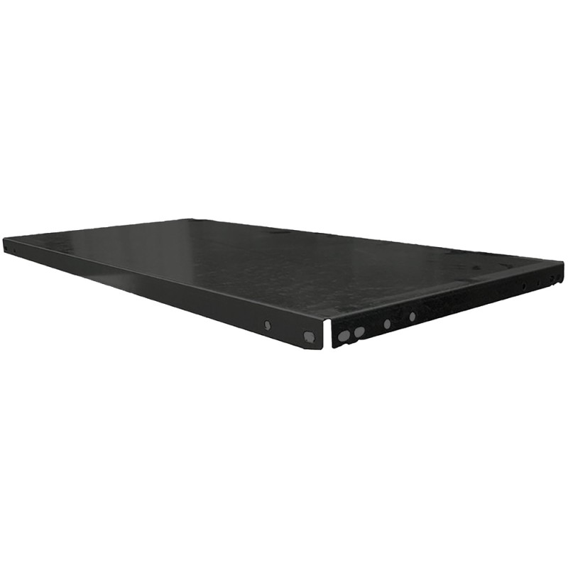 STEEL SHELF PANEL METTALIC BLACK 460 x 947 x 0.9 MM