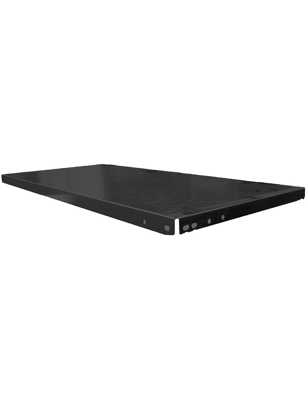 STEEL SHELF PANEL METTALIC BLACK 600 x 947 x 0.9 MM