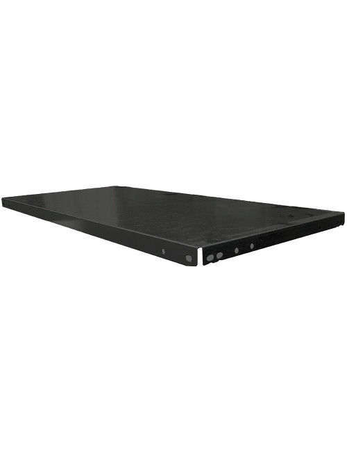 STEEL SHELF PANEL METTALIC BLACK 600 x 947 x 0.9 MM