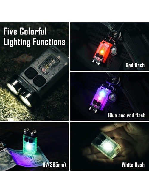TW-1063 EDC MULTIFUNCTIONAL FLASH LIGHT 900 LUMENS