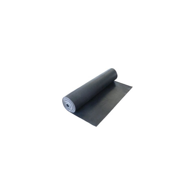 Black Rubber Sheet Plain 1.6MM x 8.80MTR x 25KG - CHN
