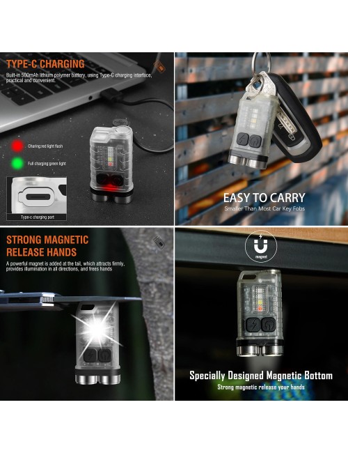 TW-1063 EDC MULTIFUNCTIONAL FLASH LIGHT 900 LUMENS