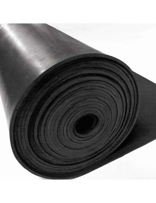Black Rubber Sheet Plain 2MM x 6.60MTR x 25KG - CHN