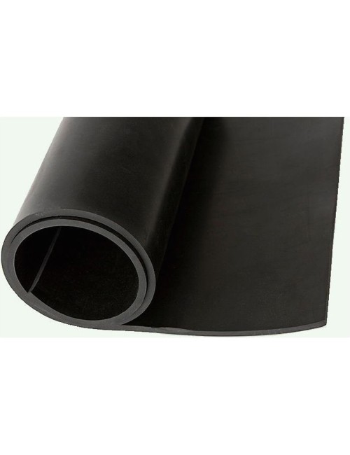 Black Rubber Sheet Plain 5MM x 2.80MTR x 25KG - CHN