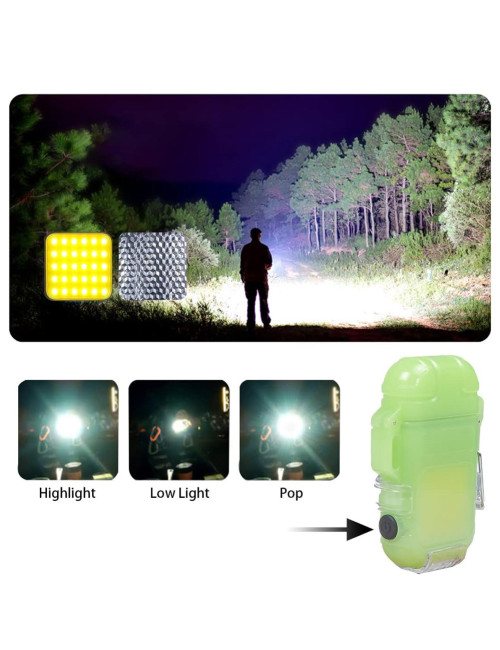 FLASH LIGHT WITH LIGHTER