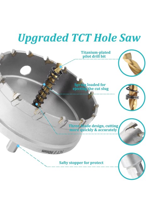 STAINLESS STEEL HOLESAW 100 MM