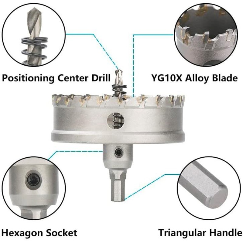 STAINLESS STEEL HOLESAW 100 MM