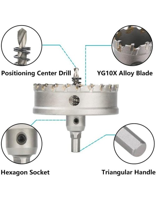 STAINLESS STEEL HOLESAW 100 MM