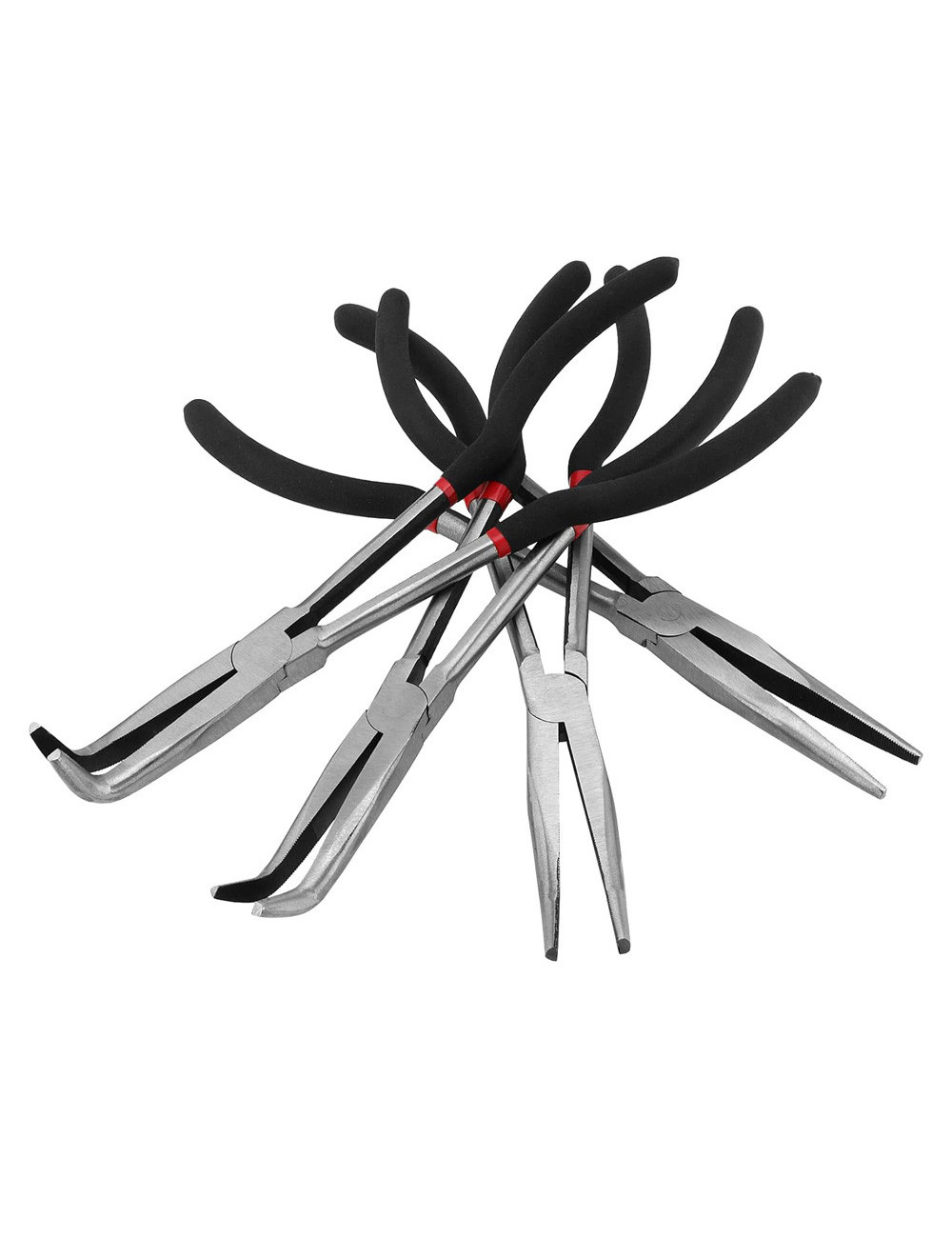 LONG NOISE PLIER 11" 4PCS/SET ( 0,30,45,90, )
