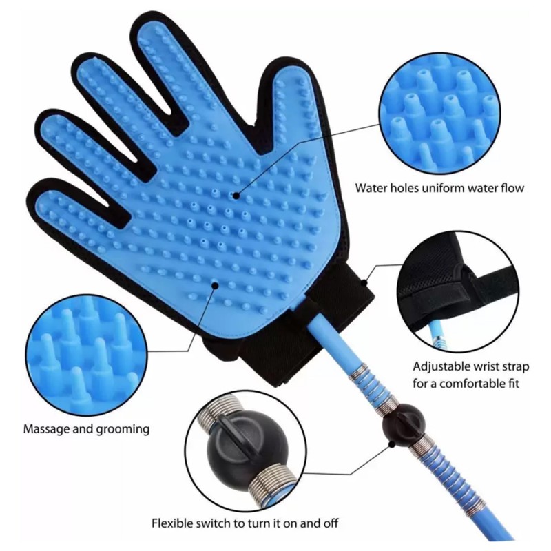 LM-28 PET BATHING MASSAGING GLOVE