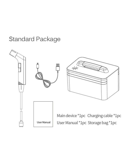 JP-2201 شطاف سفري شحن سرعات مع باكت