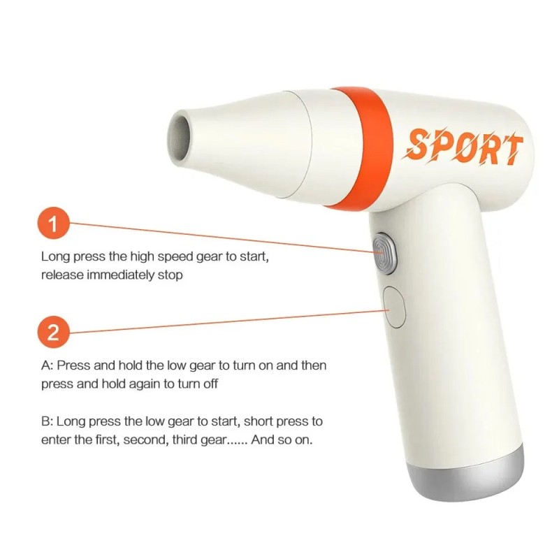 DC01 ONE TOUCH COOL HIGH SPEED MINI FAN