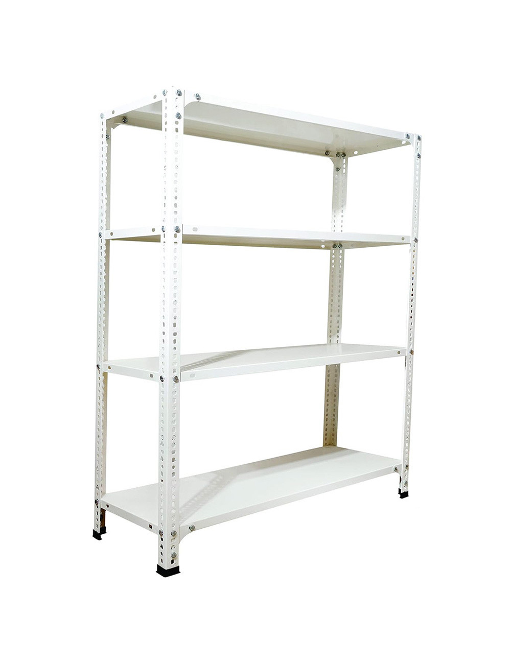 LM-08 120*60*180CM رف تخزين ابيض طقم كامل