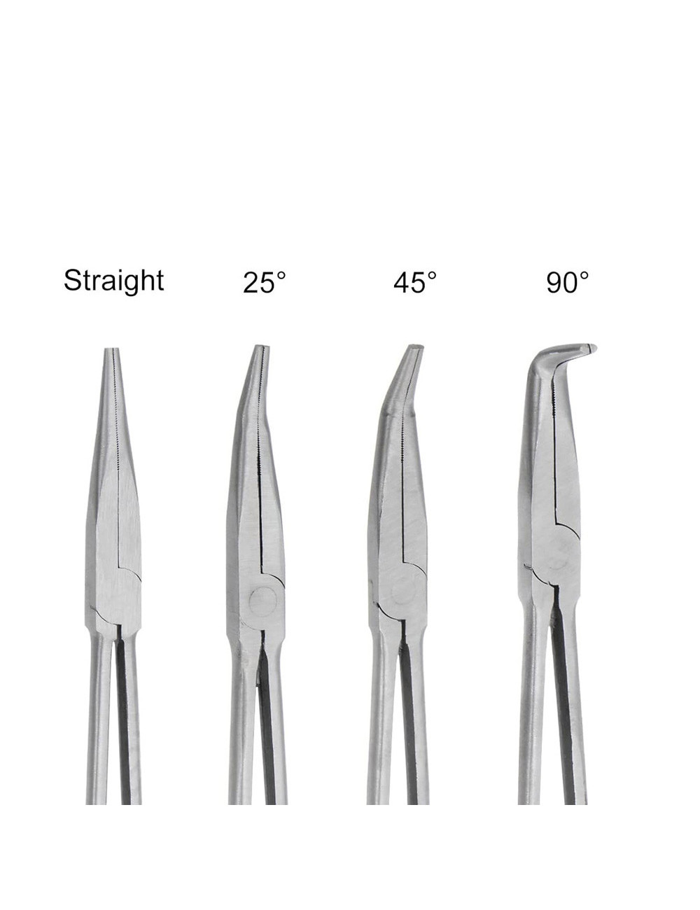 LONG NOSE PLIER 4PCS/SET 16" 0,30,45,90