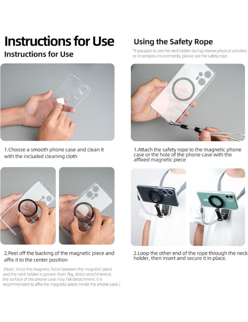 MNM-001 SMART PHONE MAGNETIC NECK HOLDER