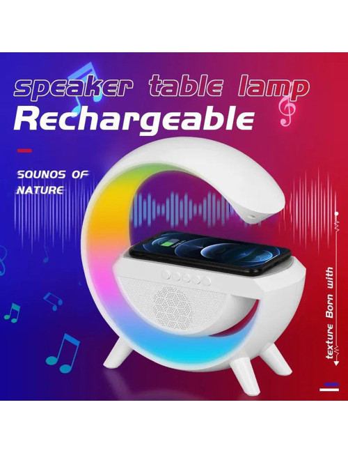 BT2301 LED WIRELESS CHARGING SPEAKER