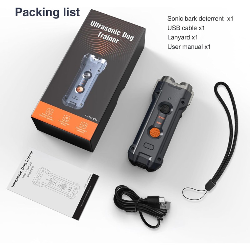U20 ULTRA SONIC DOG REPELLER