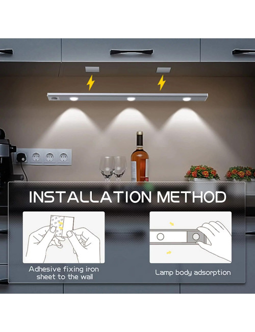 LM-24 LED INDUCTION LIGHT 3W 1100MAH 100CM
