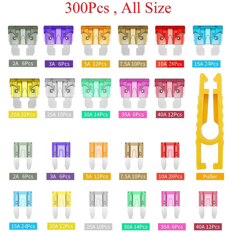 AUTO FUSE 300 PCS PACKET