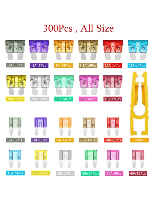 AUTO FUSE 300 PCS PACKET