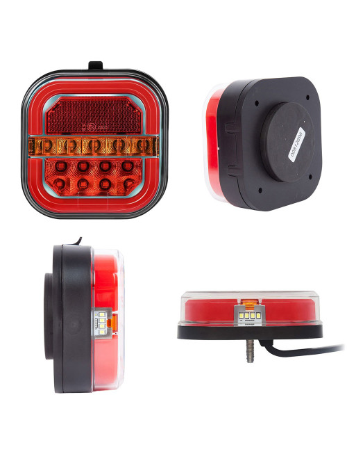 T28 WIRELESS TRAILER LIGHT KIT فلشر سيارة تحذيري موديل ياباني
