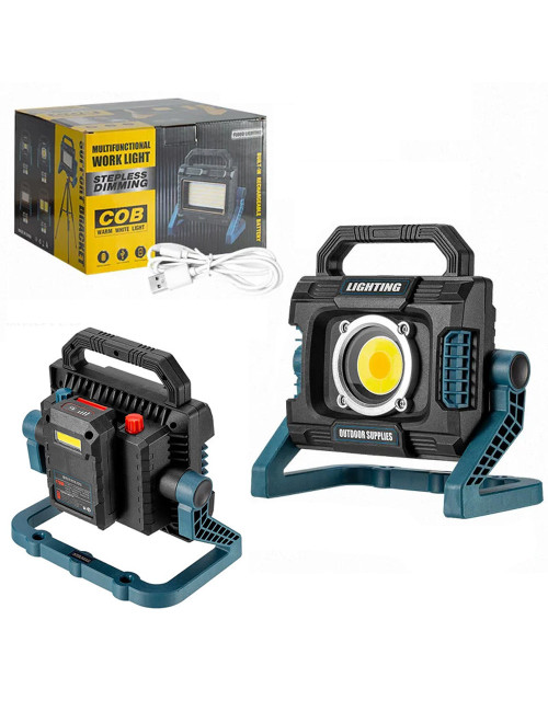 W8103A COB MULTIFUNTIONAL WORK COB LIGHT WHITE AND YELLOW