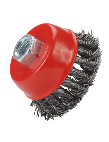 كب بروش حديد مجدول " 2.5 ×10 ملى