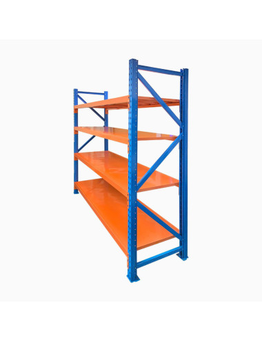 LONG SPAN SHELVING 155 X 60 X 250CM 4LEVEL L.D 0.6MM