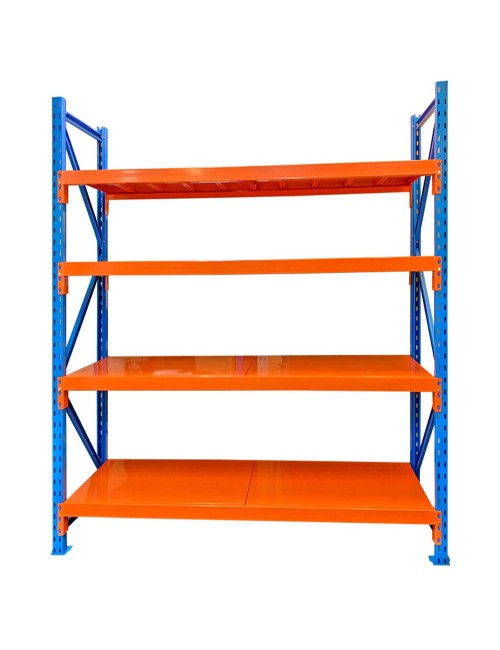 LONG SPAN SHELVING 155 X 60 X 250CM 4LEVEL H.D 0.9MM