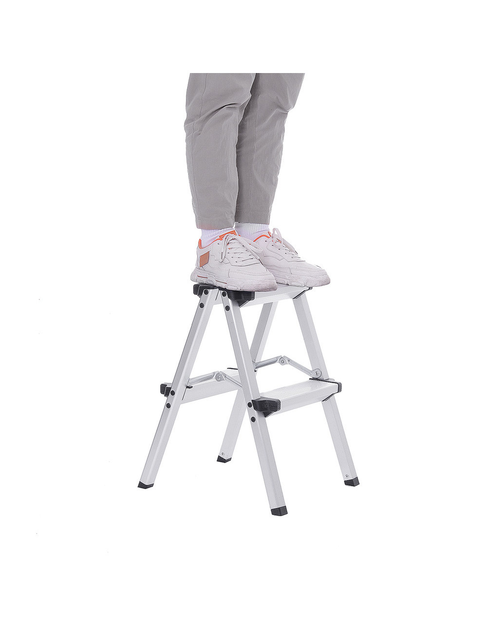 سلم المنيوم 2 درج RZT - 2/LB202B CHN